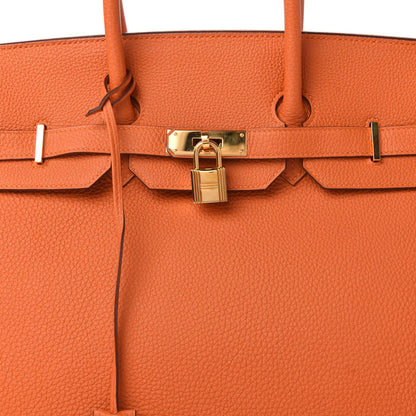 Hermes Togo Birkin 35 Orange 10 of 10
