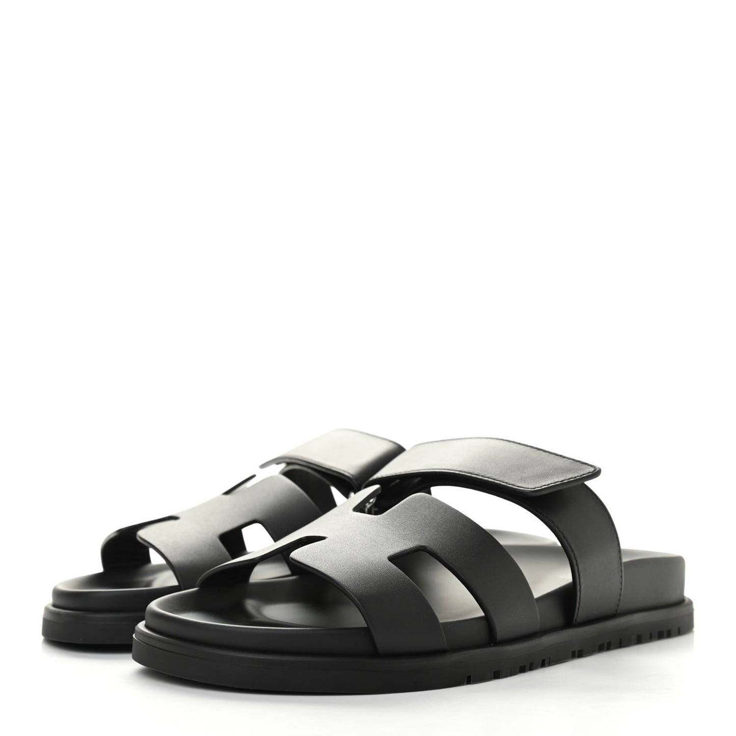 Calfskin Womens Chypre Sandals 37 Black