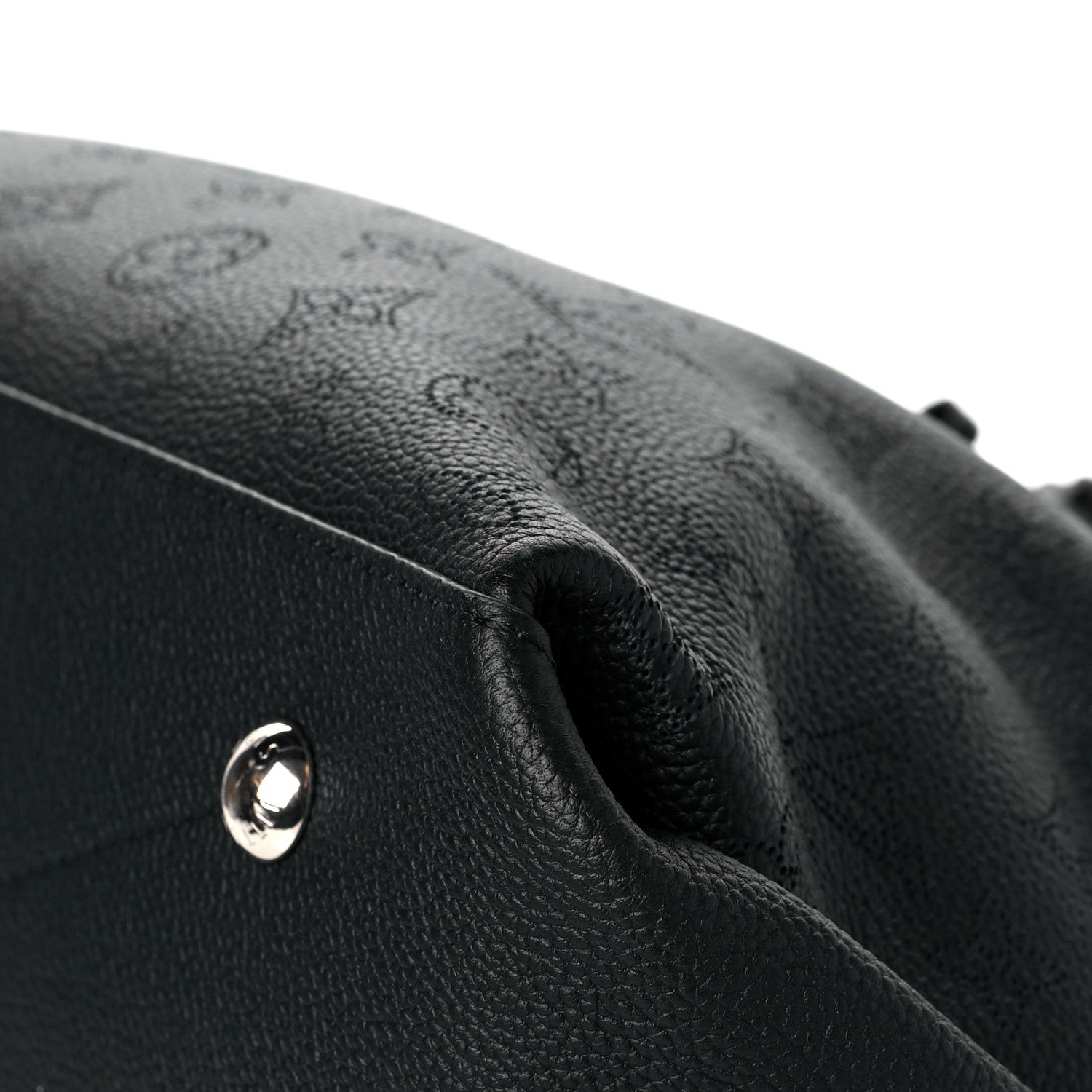 Louis Vuitton Mahina Beaubourg Hobo MM Black 10 of 12