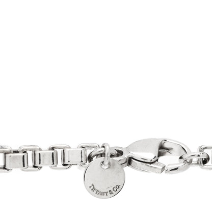 Tiffany Sterling Silver 4mm Venetian Link Bracelet 3 of 4