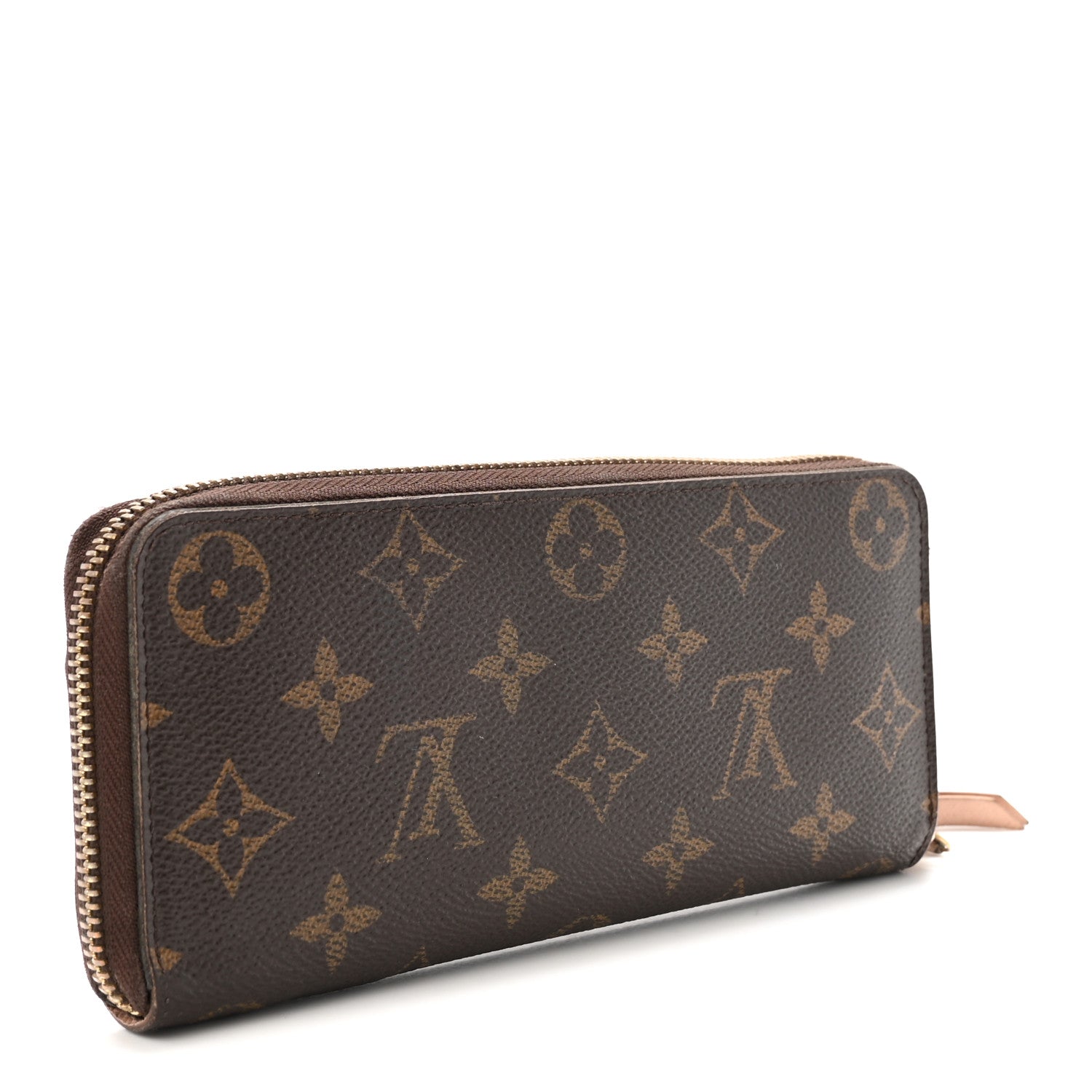 Louis Vuitton Monogram Clemence Wallet Rose Ballerine 3 of 7