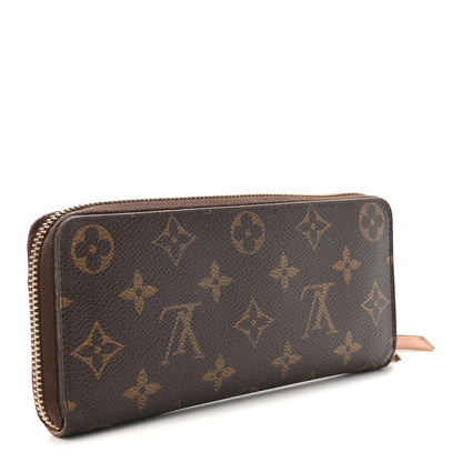 Louis Vuitton Monogram Clemence Wallet Rose Ballerine 3 of 7