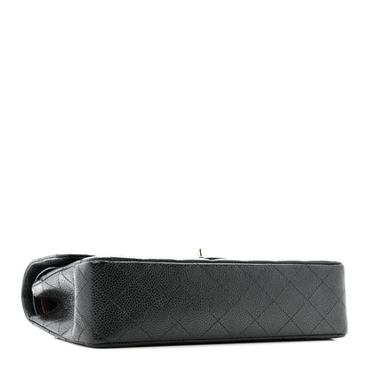 Chanel Caviar Quilted Medium Double Flap Black 4 of 13
