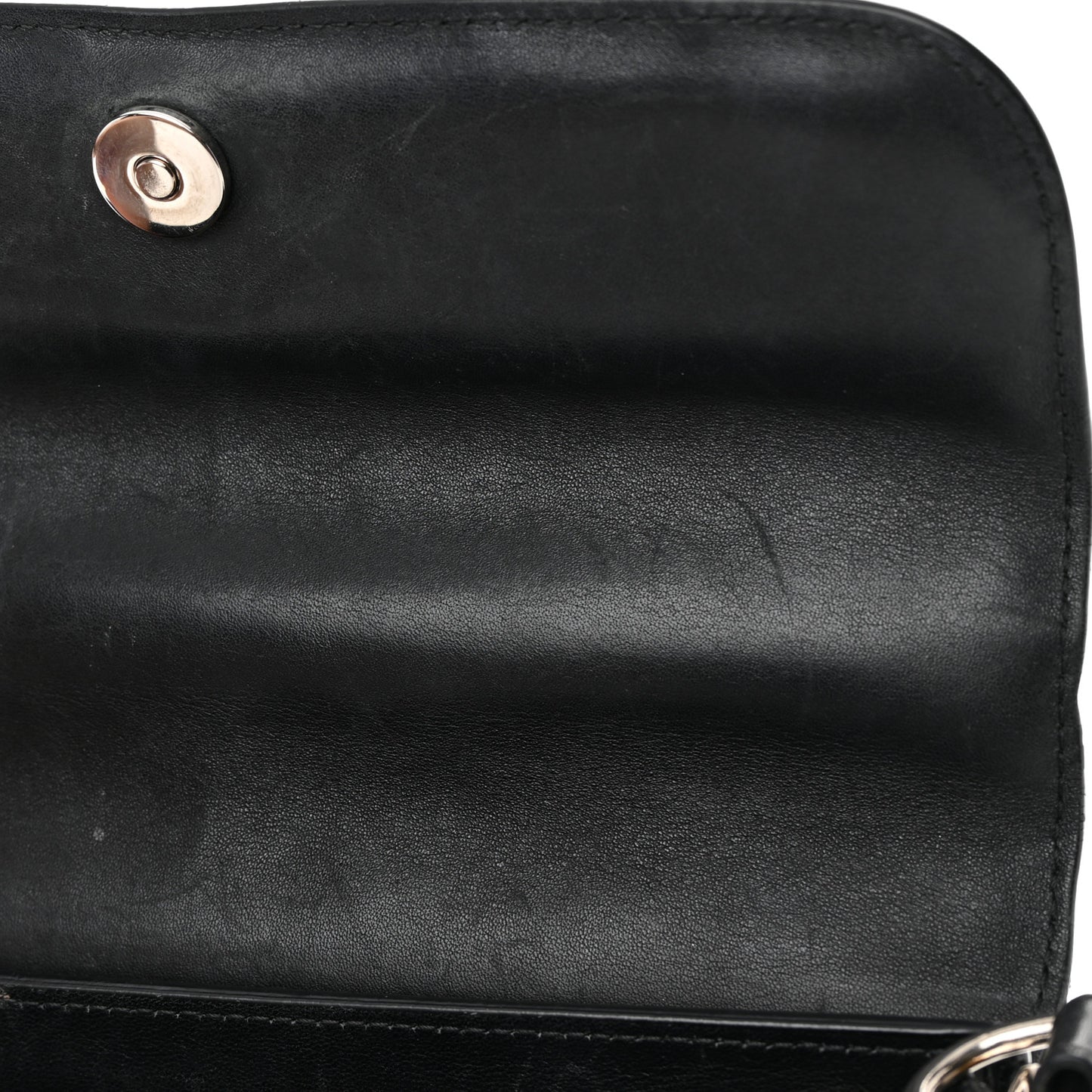 Lambskin Quilted Mini PS11 Classic Shoulder Bag Black