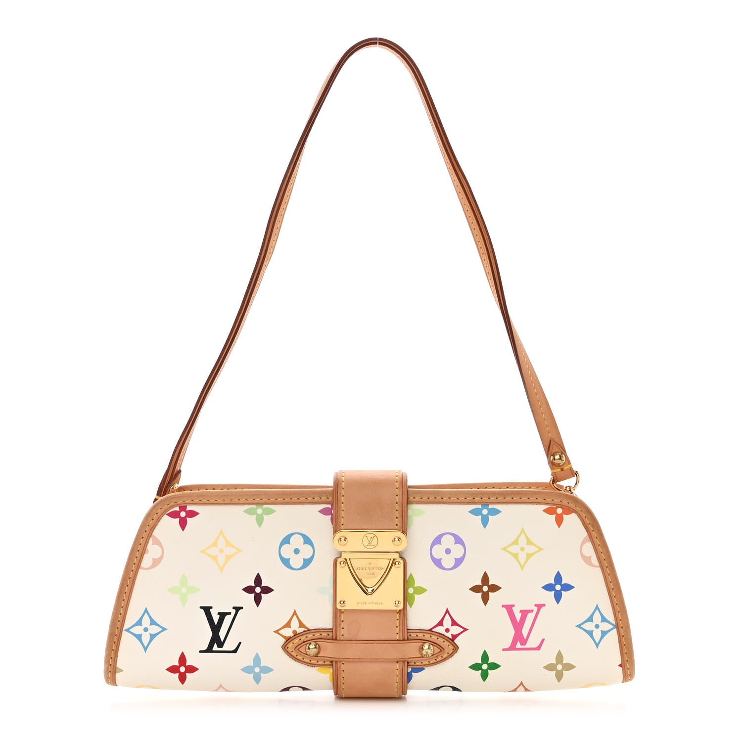 Louis Vuitton Monogram Multicolor Shirley White 1 of 10