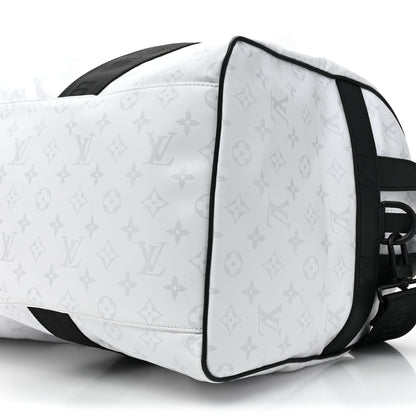 Louis Vuitton Monogram Storm LV Ski Keepall Sport White 6 of 7