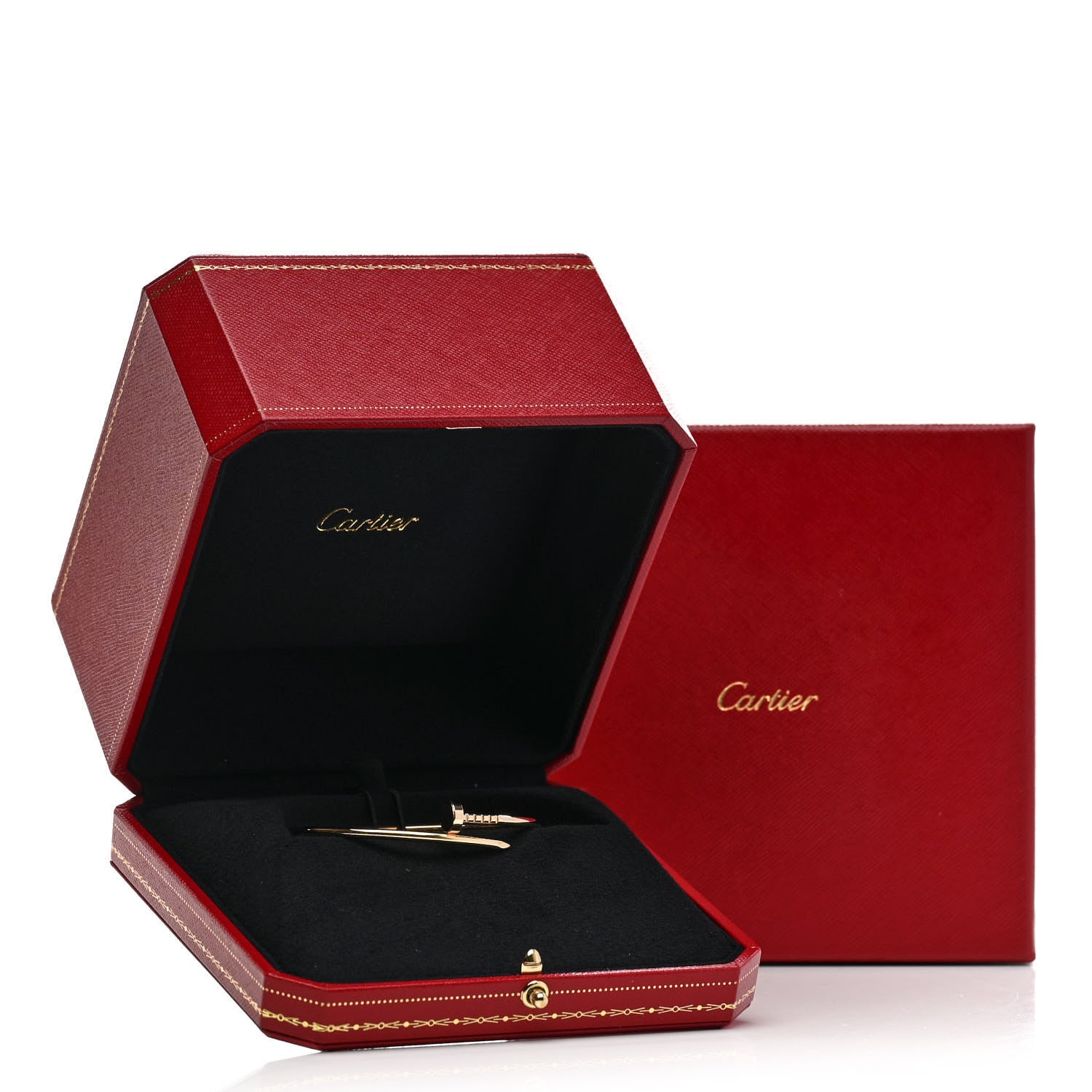 Cartier 18K Yellow Gold Small Juste Un Clou Bracelet 16 5 of 5