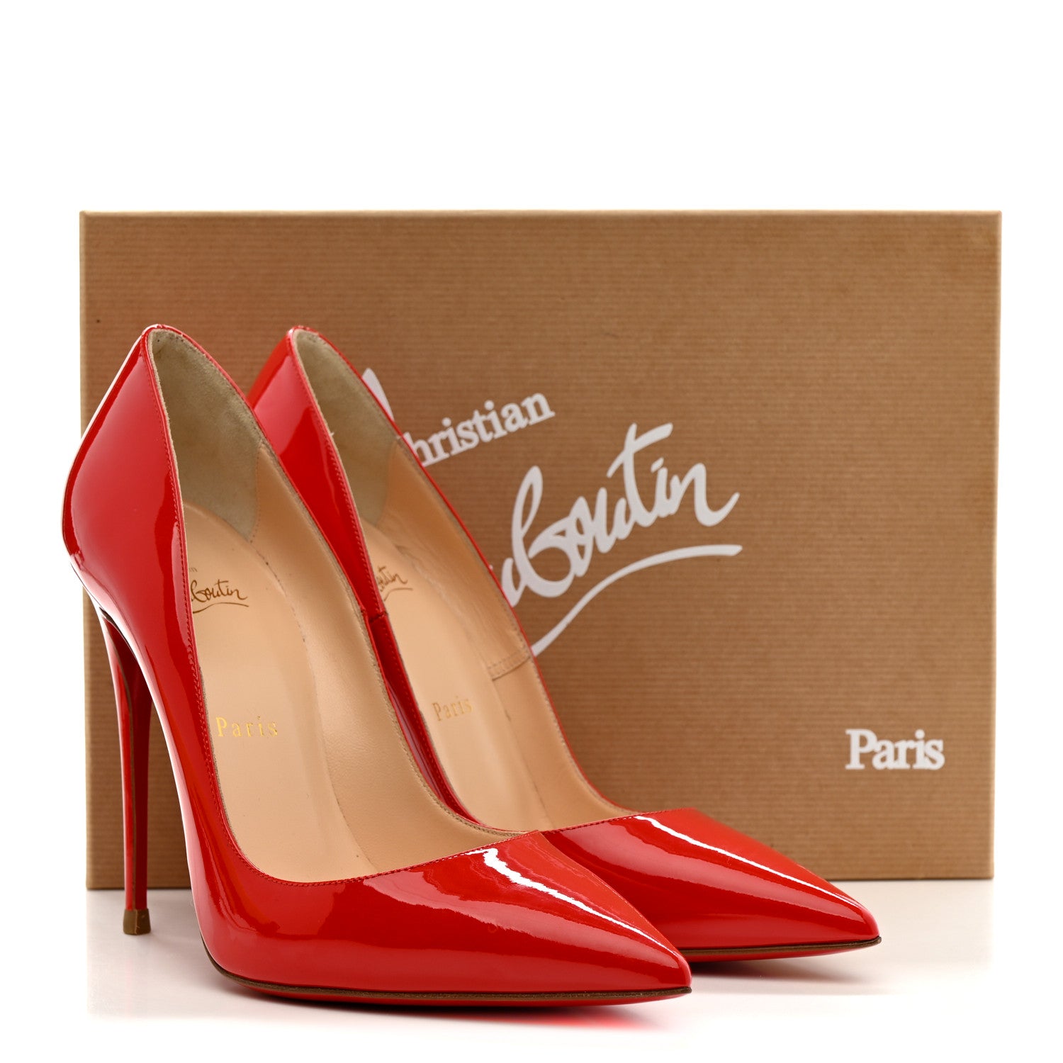 Christian Louboutin Patent So Kate 120 Pumps 39.5 Corazon 1809486