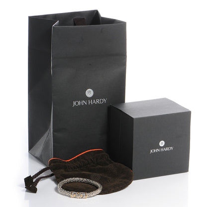 John Hardy Sterling Silver 18K Yellow Gold 6mm Naga Station Bracelet 6 of 6