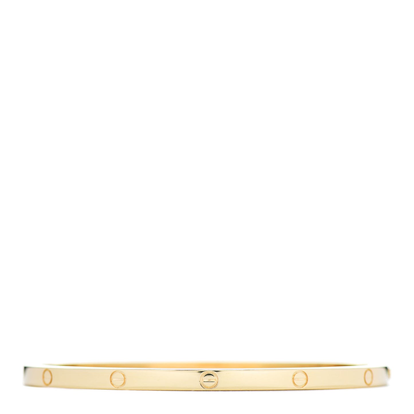 18K Yellow Gold Small LOVE Bracelet 18