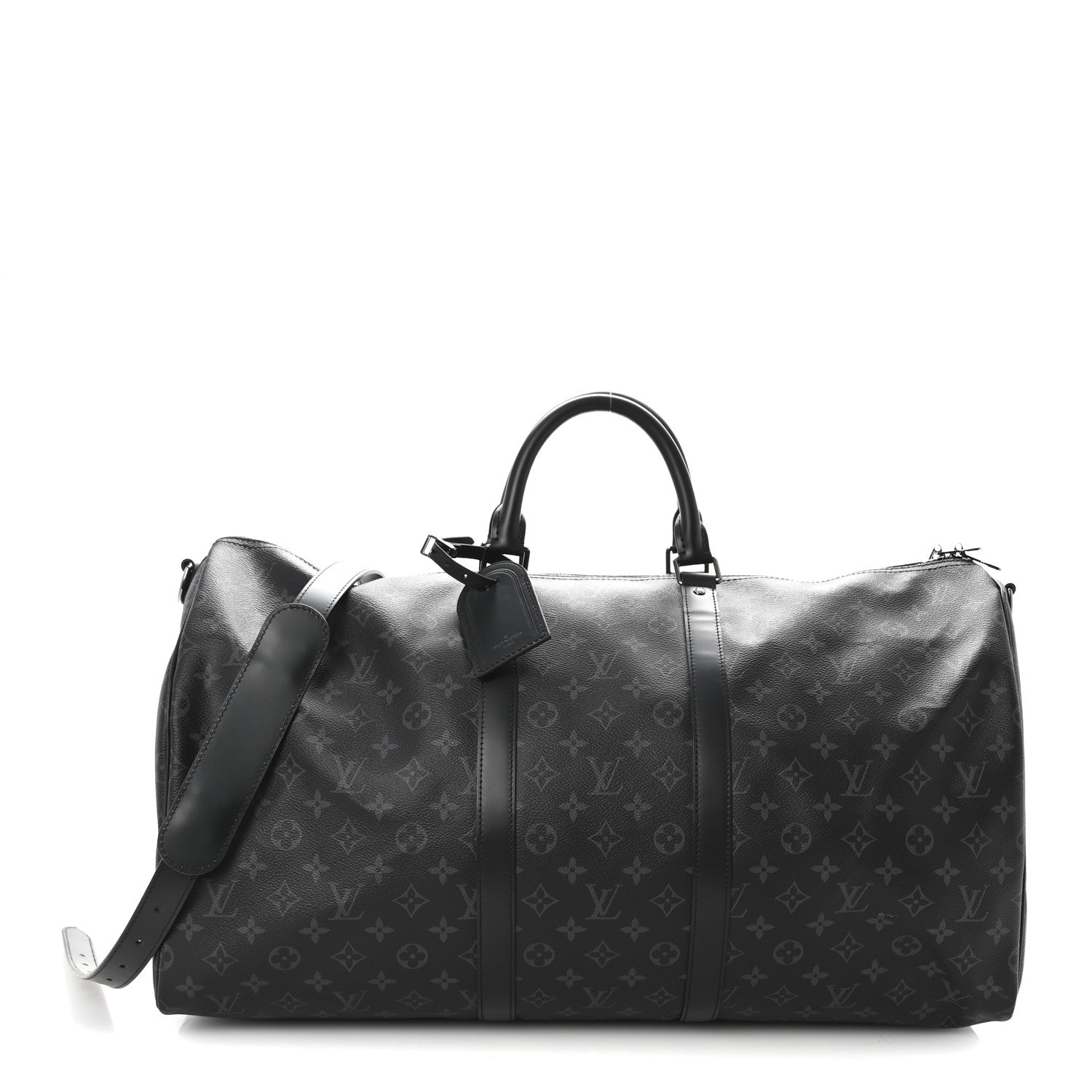 Louis Vuitton Monogram Eclipse Keepall Bandouliere 55 1 of 8
