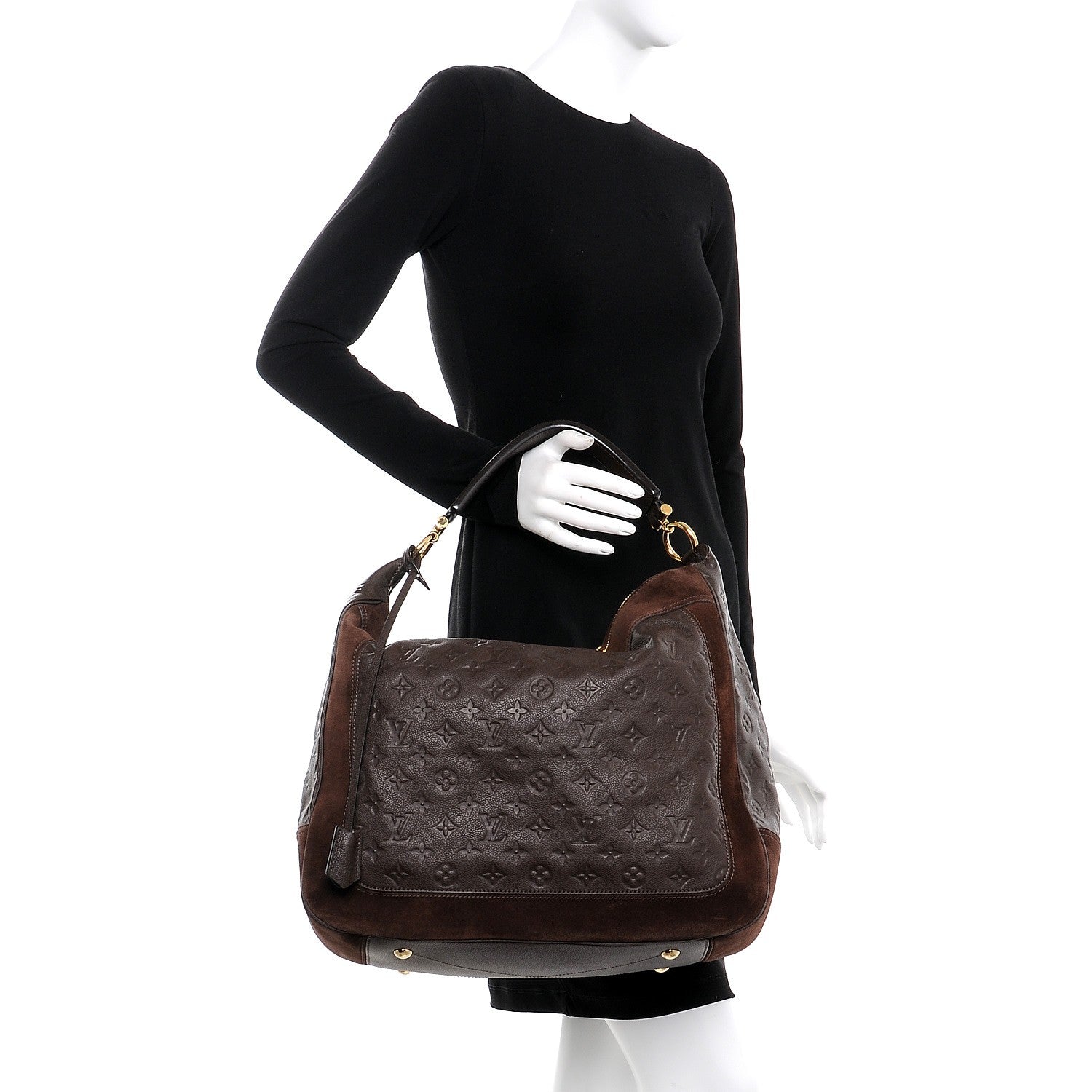 Louis Vuitton Empreinte Suede Audacieuse MM Terre 2 of 13