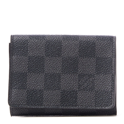 Louis Vuitton Damier Graphite Enveloppe Carte De Visite 1 of 7