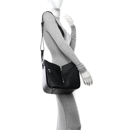 Loewe Calfskin Small Hammock Shoulder Bag Black 3 of 9