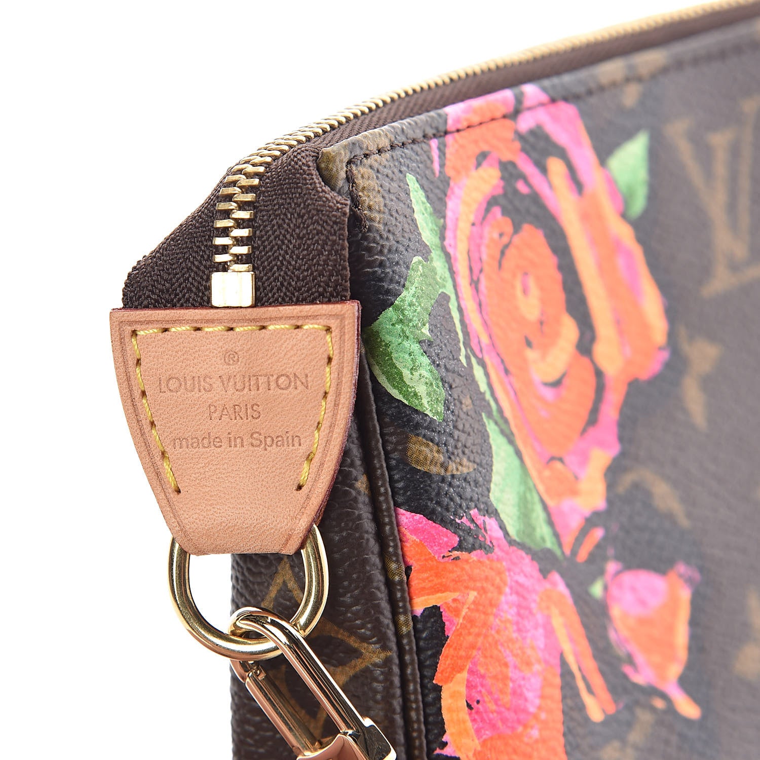 Louis Vuitton Monogram Roses Pochette Accessories 7 of 8
