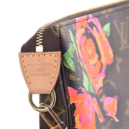 Louis Vuitton Monogram Roses Pochette Accessories 7 of 8