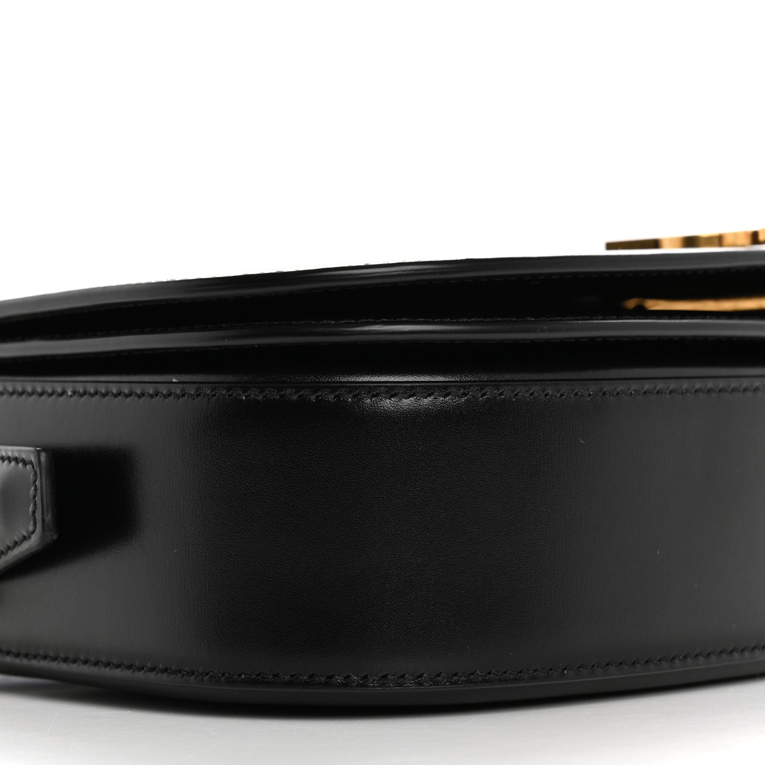 Saint Laurent Box Calfskin Voltaire Top Handle Crossbody Bag Black 10 of 14