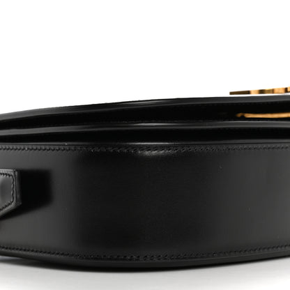 Saint Laurent Box Calfskin Voltaire Top Handle Crossbody Bag Black 10 of 14