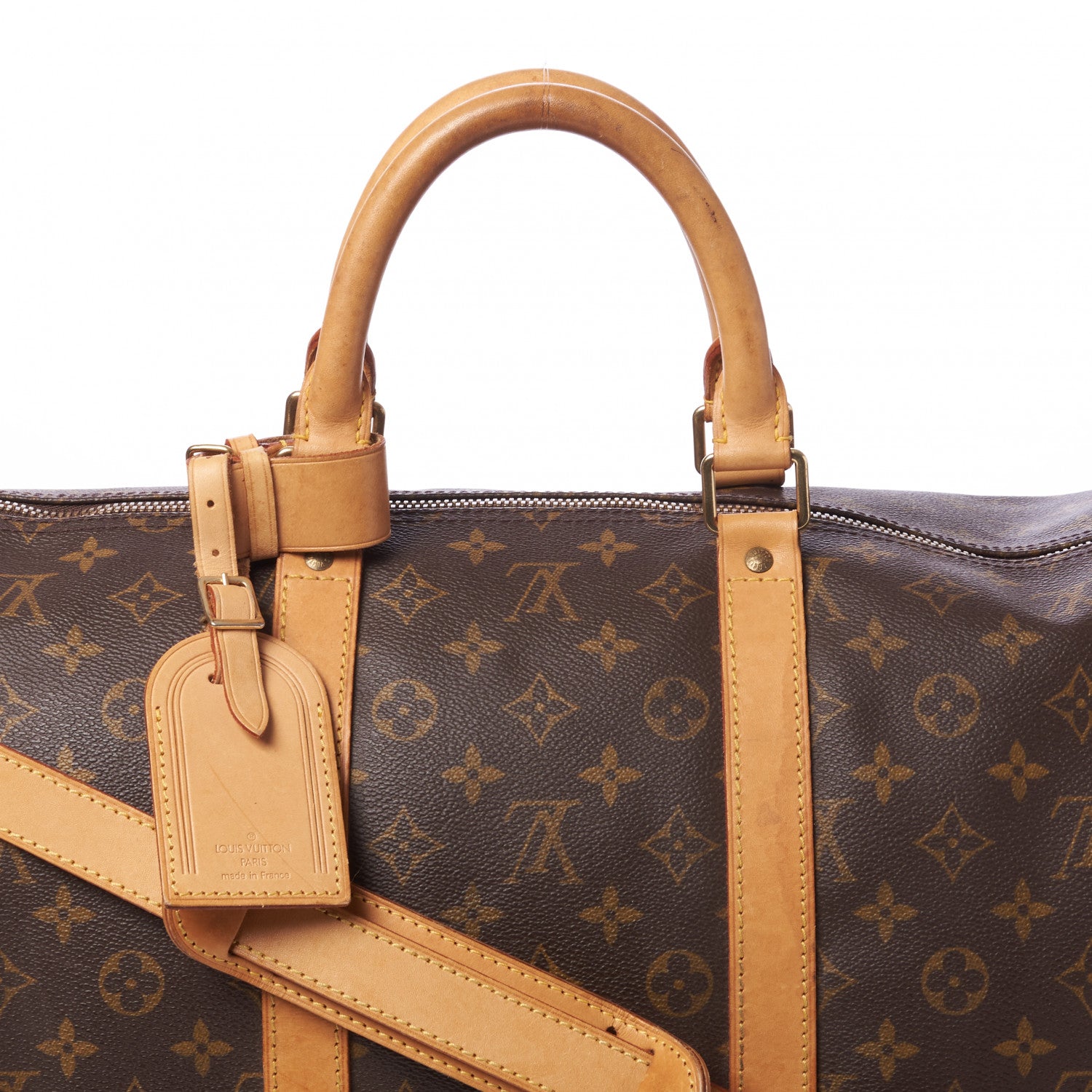 Louis Vuitton Monogram Keepall Bandouliere 55 6 of 11