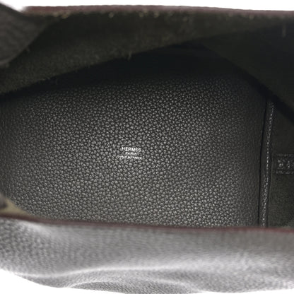 Hermes Taurillon Clemence Picotin Lock 22 MM Etain 5 of 12