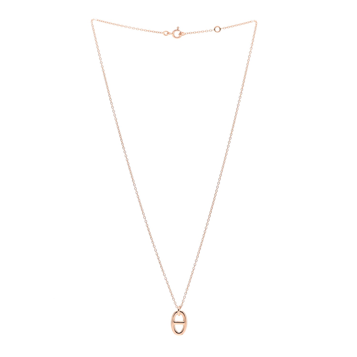 Hermes 18K Rose Gold PM Farandole Pendant Necklace 3 of 5