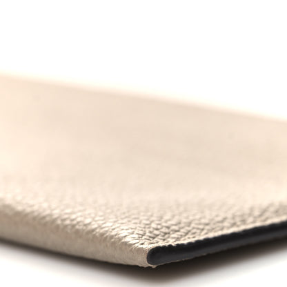 Louis Vuitton Calfskin Felicie Chain Wallet Card Holder Insert Tourterelle 8 of 8