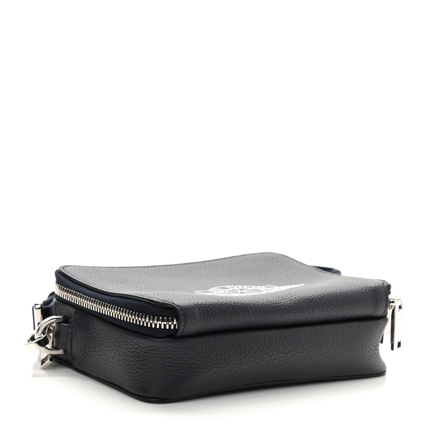 Christian Dior X AIR JORDAN Grained Calfskin Crossbody Blue 4 of 8