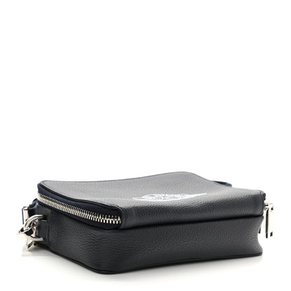 Christian Dior X AIR JORDAN Grained Calfskin Crossbody Blue 4 of 8