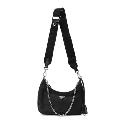 Prada Nylon Re-Edition 2005 Shoulder Bag Black 1 of 10