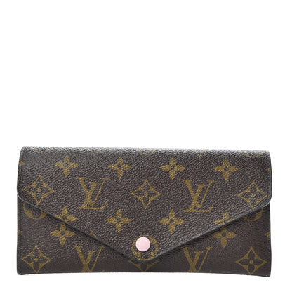 Louis Vuitton Monogram Josephine Wallet Rose Ballerine 1 of 8