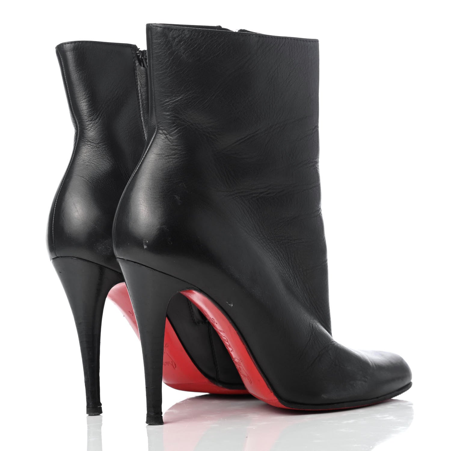Christian Louboutin Calfskin So Kate Booty 85 Ankle Boots 39.5 Black 4 of 9