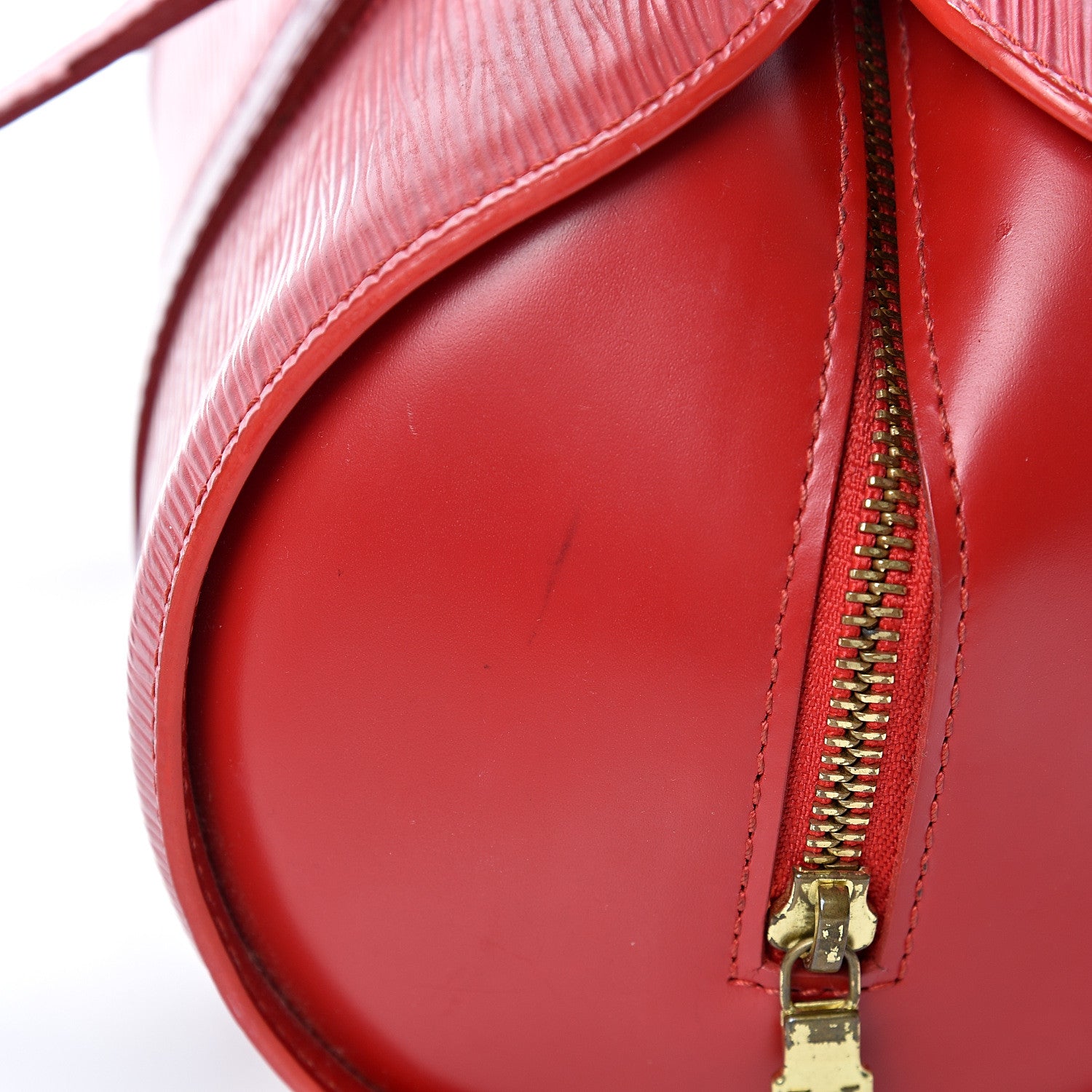 Louis Vuitton Epi Soufflot Castillan Red 19 of 27