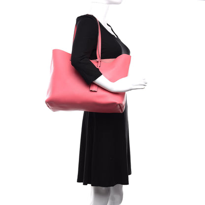 Saint Laurent Calfskin Large Shopping Tote Pale Rose 2 of 10
