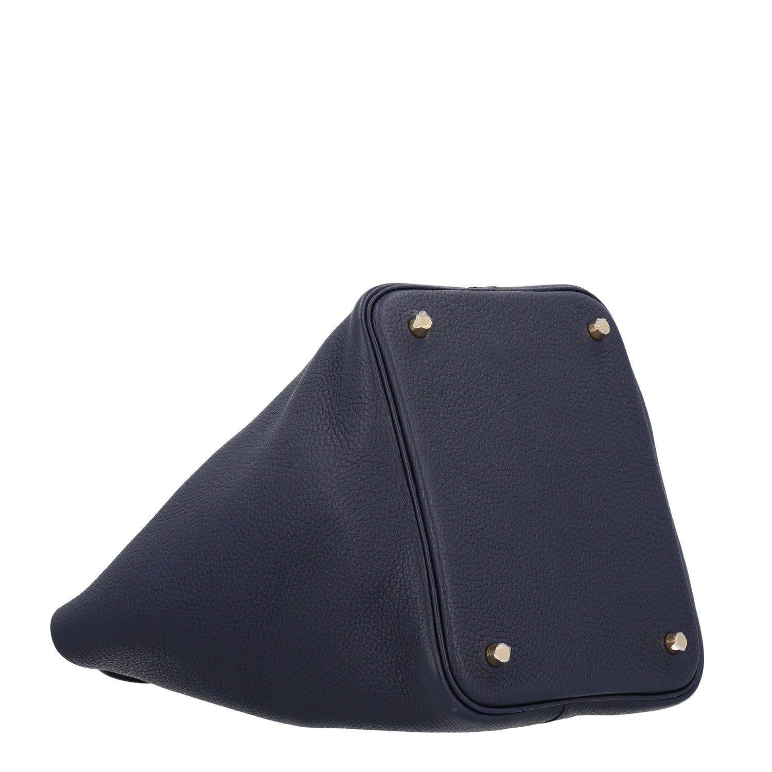 Hermes Taurillon Clemence Picotin Lock 22 MM Bleu Nuit 4 of 10