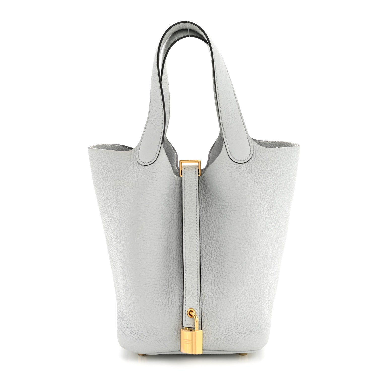 Hermes Taurillon Clemence Picotin Lock 18 PM Bleu Pale 1 of 12