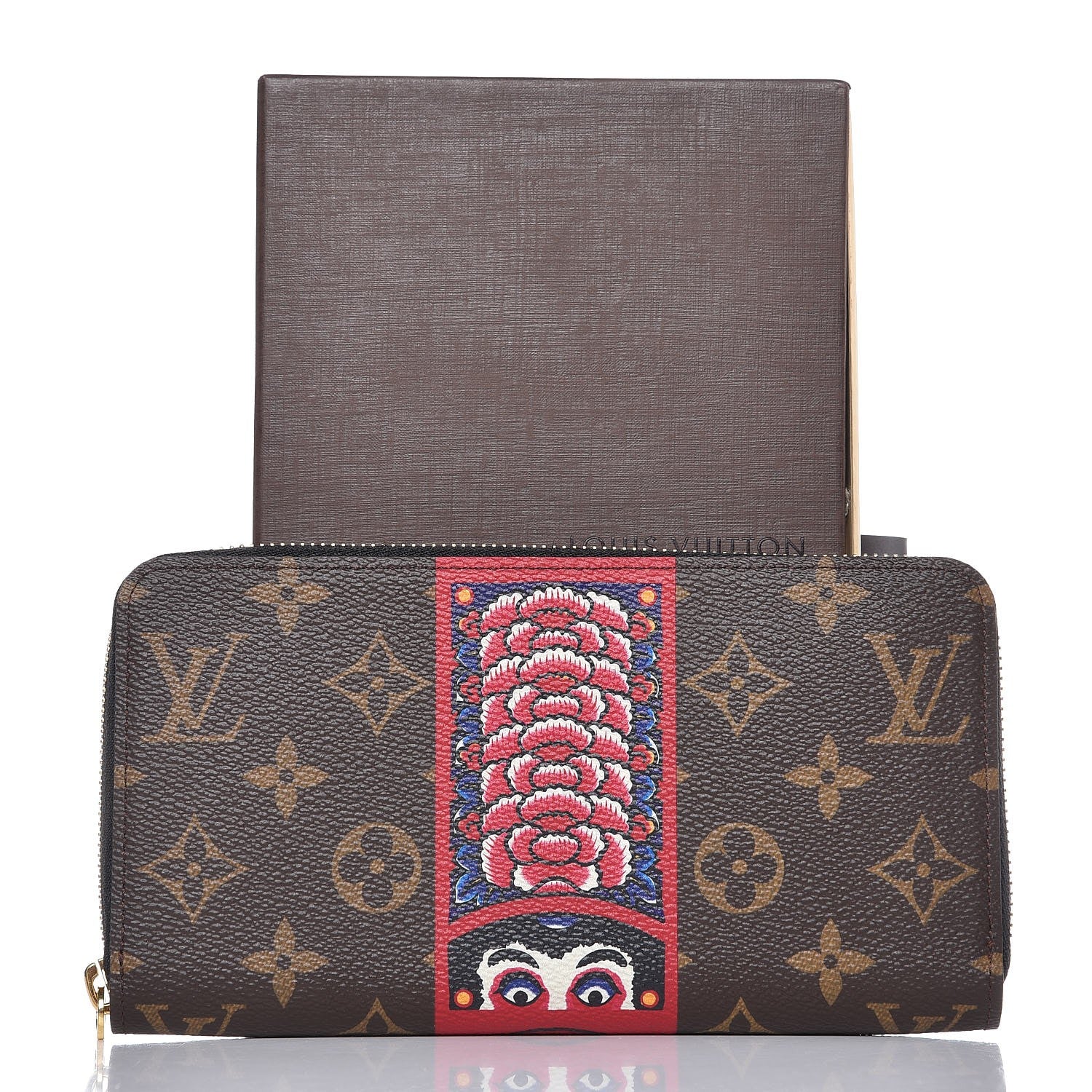 Louis Vuitton Monogram Kabuki Zippy Wallet 8 of 8