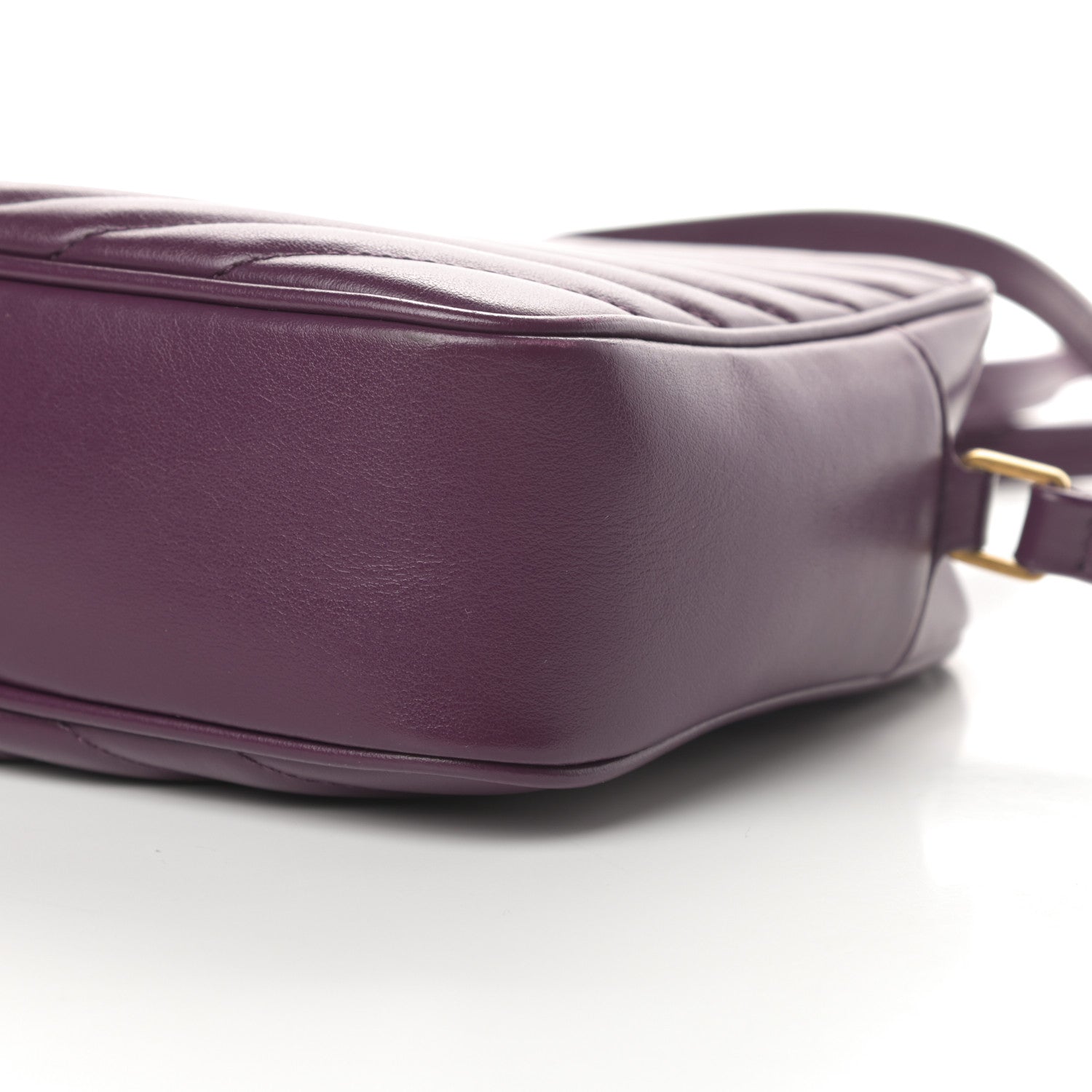 Saint Laurent Calfskin Matelasse Monogram Lou Camera Bag Purple 10 of 12