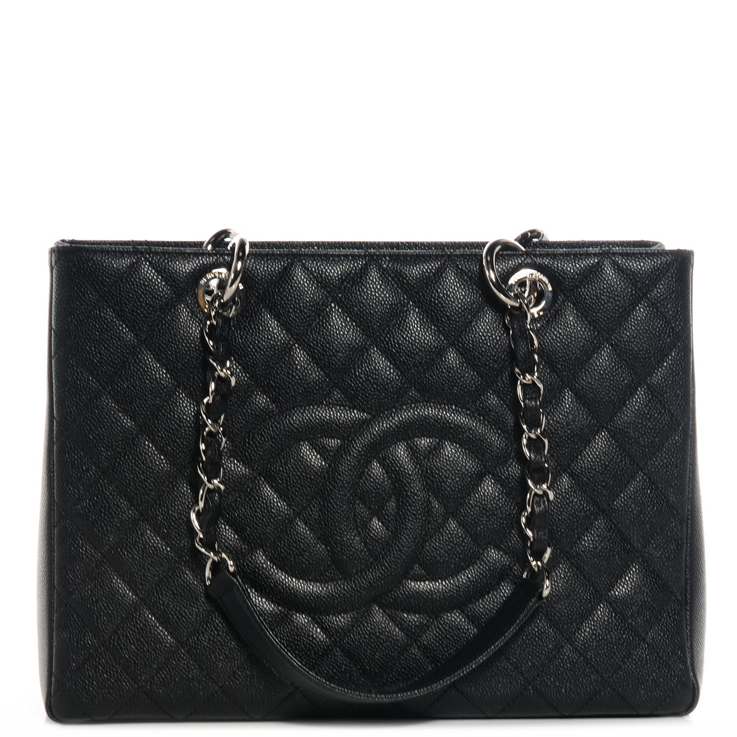 Caviar Grand Shopping Tote GST Black