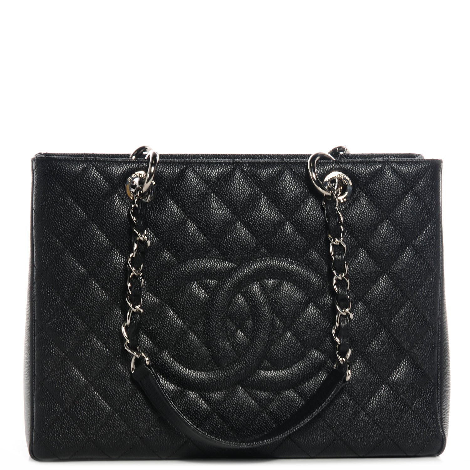 Chanel Caviar Grand Shopping Tote GST Black 1 of 7
