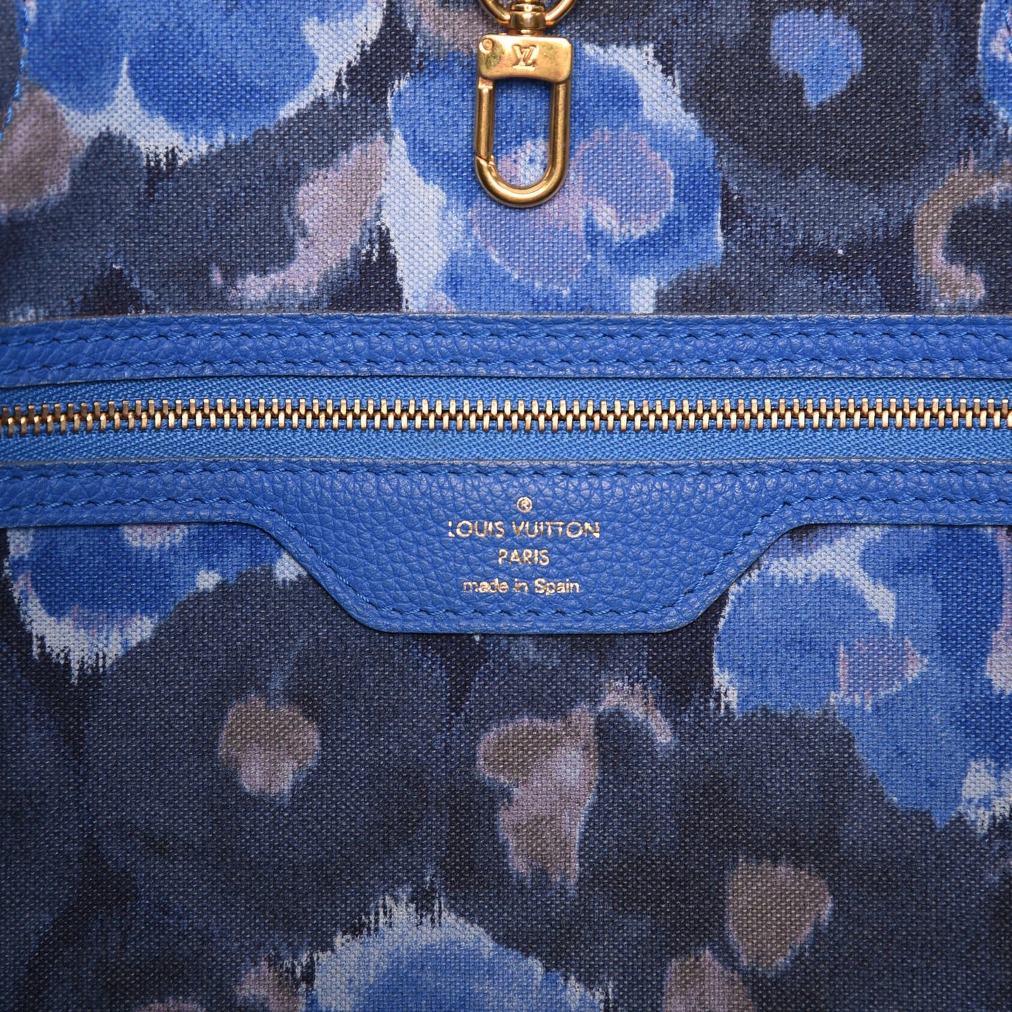 Monogram Articles de Voyage Ikat Neverfull MM Grand Blue