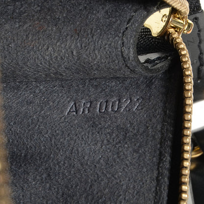 Louis Vuitton Epi Pochette Accessories 24 Black 6 of 7