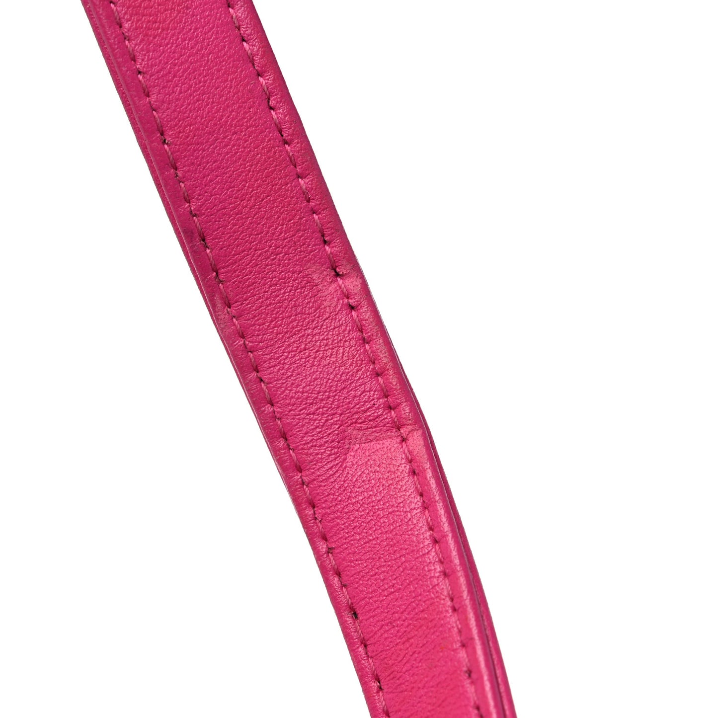 Lambskin Cannage Large Bi-Color Lady Dior Orange Fuchsia