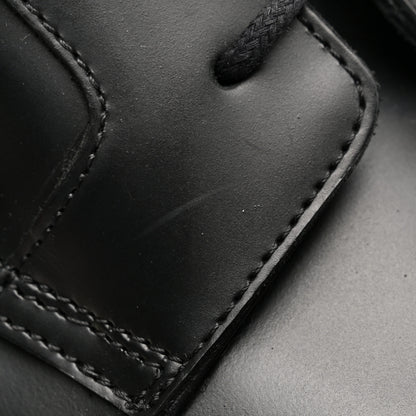 Hermes Glossed Calfskin Funk Ankle Boots 41 Black 10 of 10