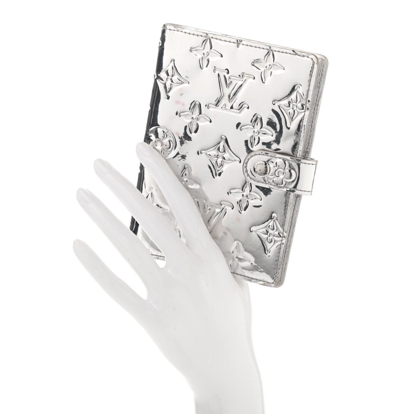 Monogram Miroir Small Ring Agenda Silver
