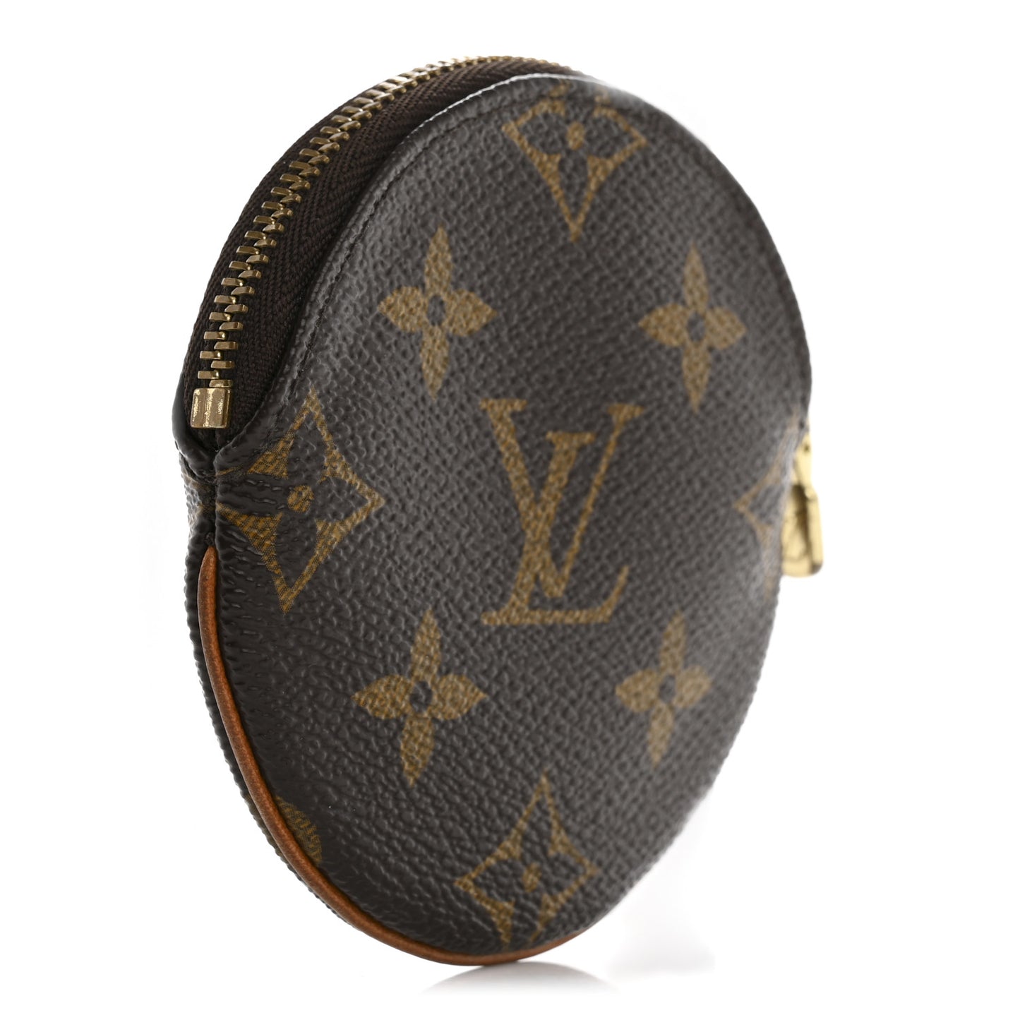 Monogram Round Coin Purse