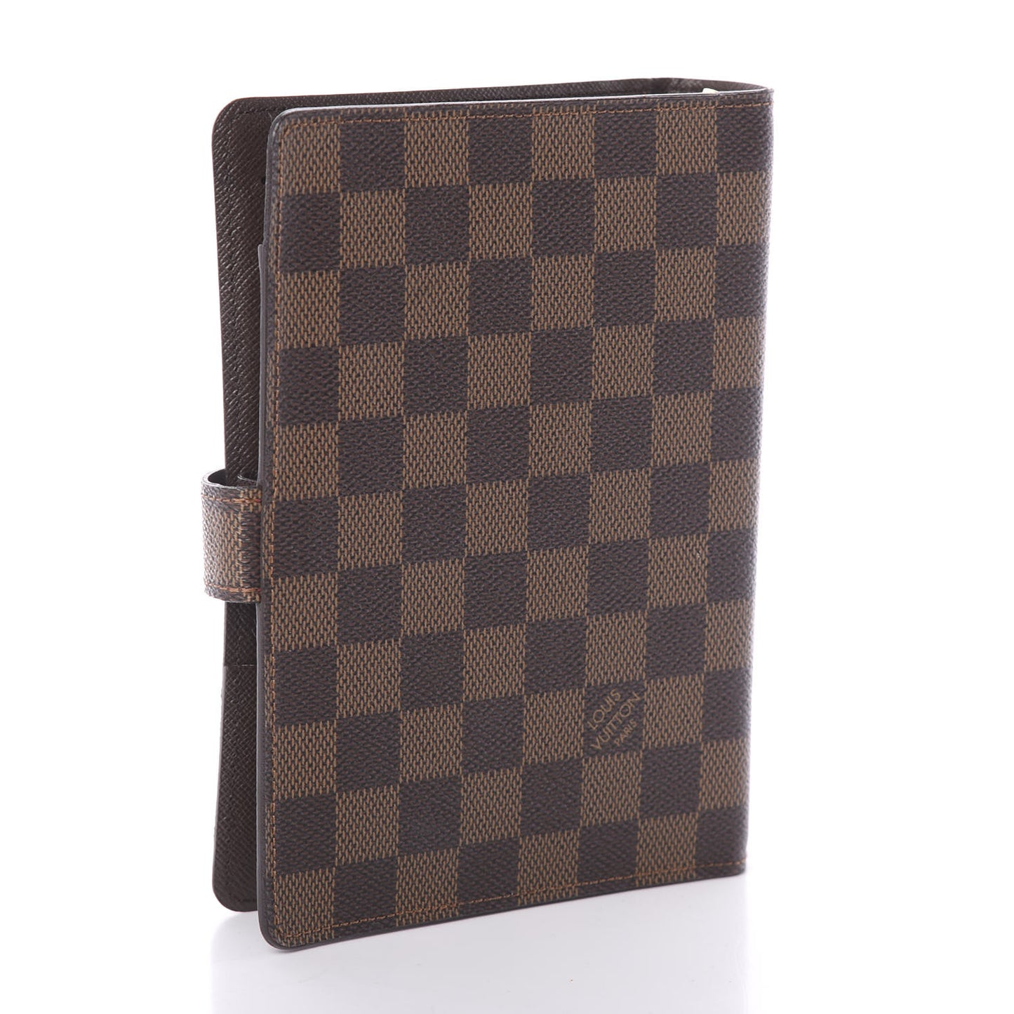 Damier Ebene Medium Ring Agenda Cover