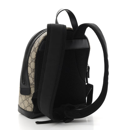 Gucci GG Supreme Monogram Small Eden Day Backpack Black 3 of 9