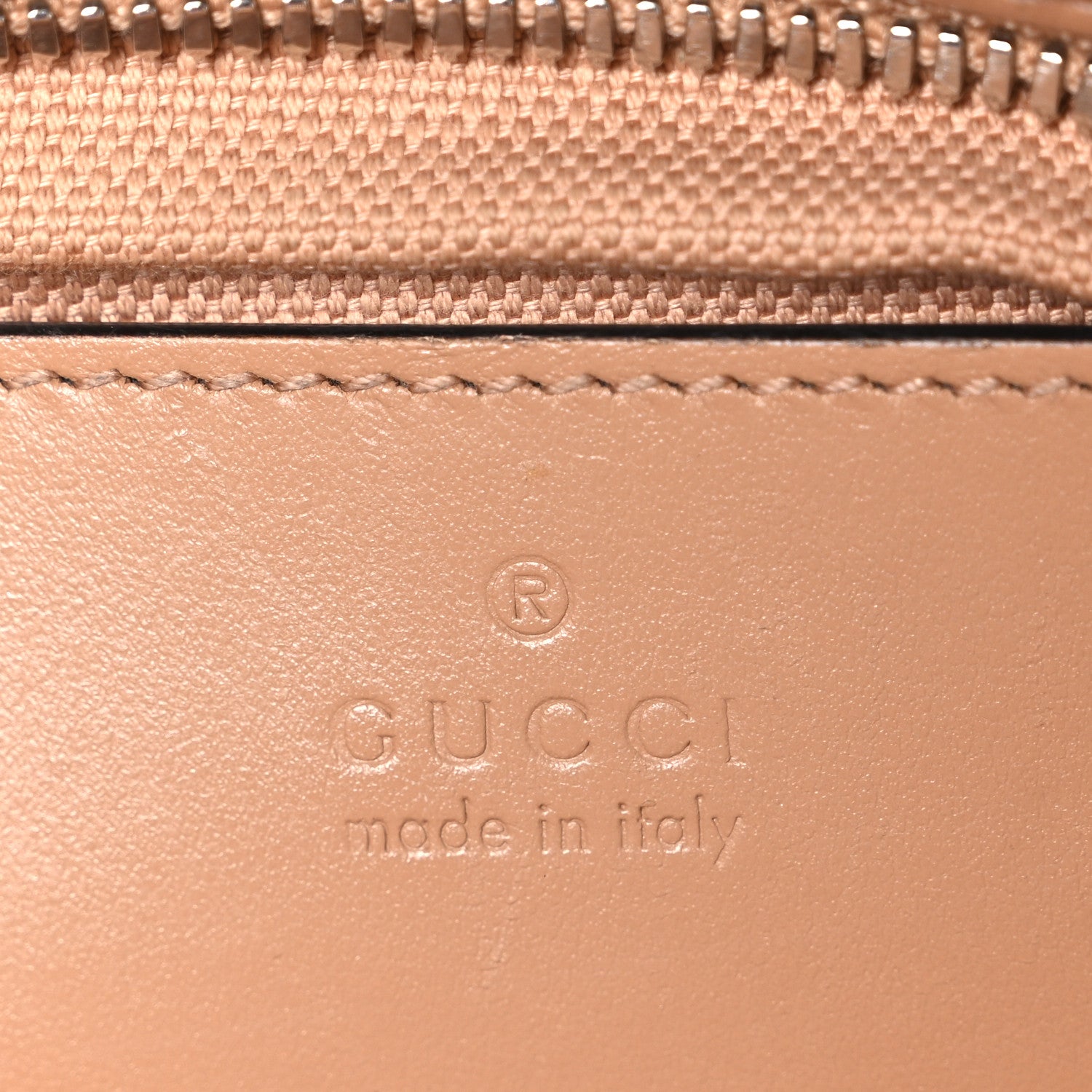 Gucci Calfskin Matelasse Monochrome Small GG Marmont Chain Shoulder Bag Camelia 6 of 12