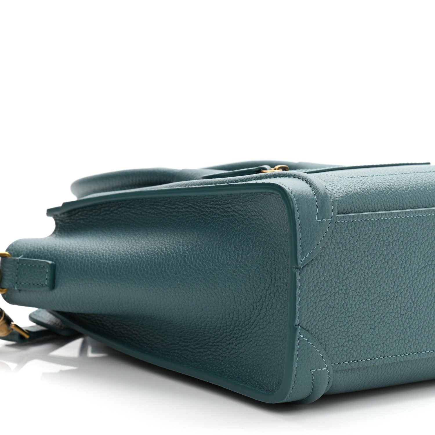 Celine Baby Drummed Calfskin Nano Prussian Blue 11 of 11