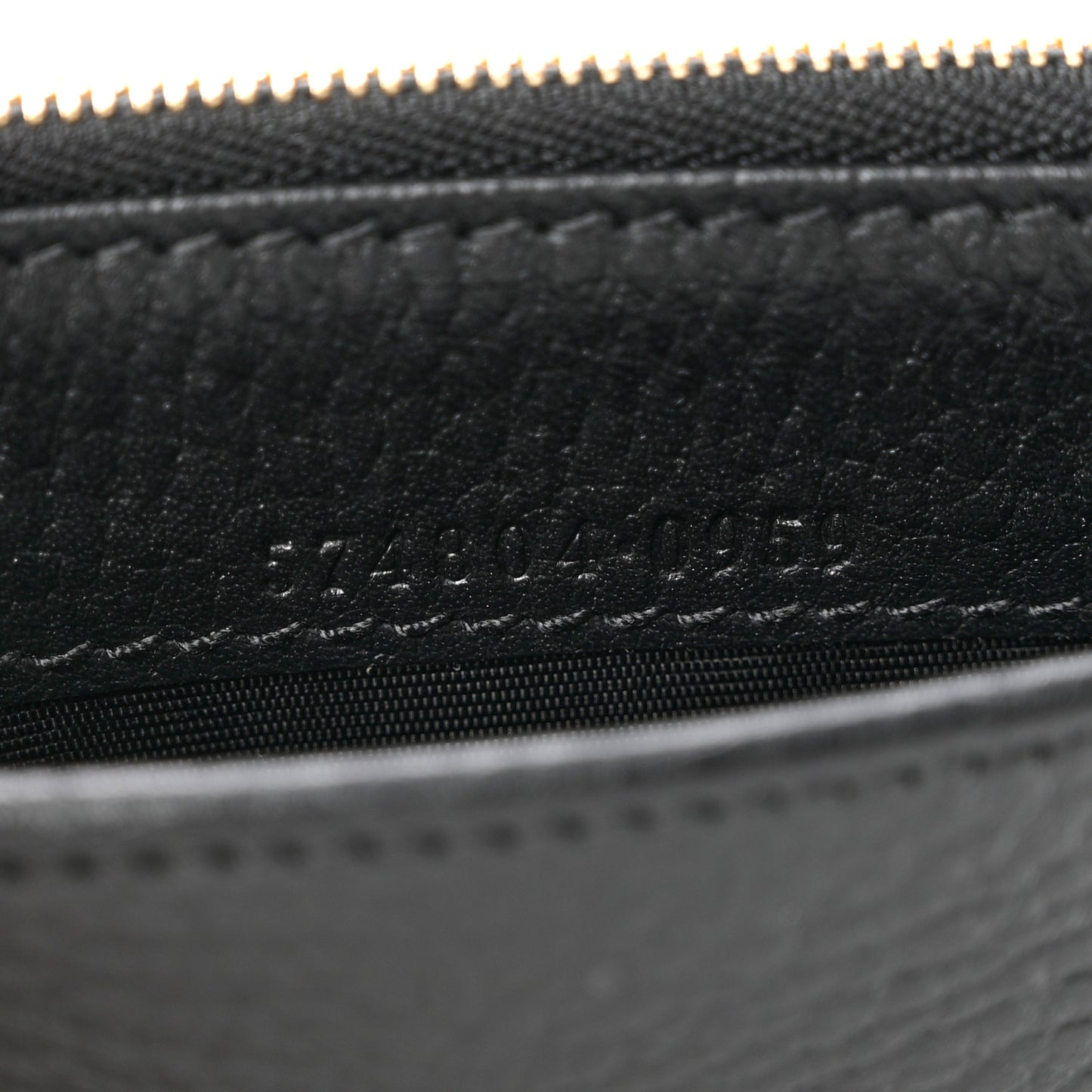 Dollar Calfskin GG Marmont Coin Case Card Holder Black